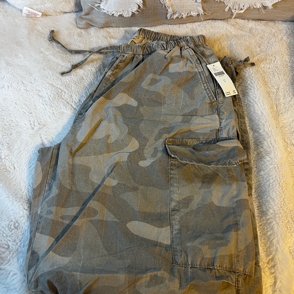 Anthropologie Camouflage Cargo Pants